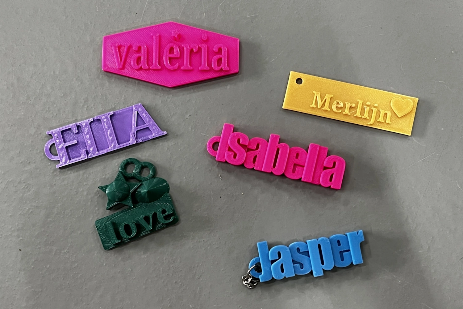 Custom sleutelhanger